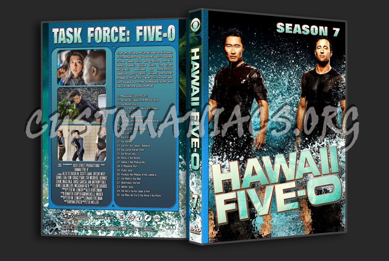 Hawaii Five-0 - Season 7 dvd cover