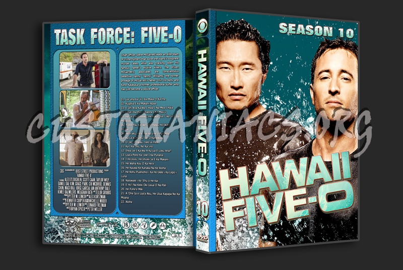 Hawaii Five-0 - Season 10 dvd cover