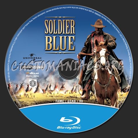 Soldier Blue blu-ray label