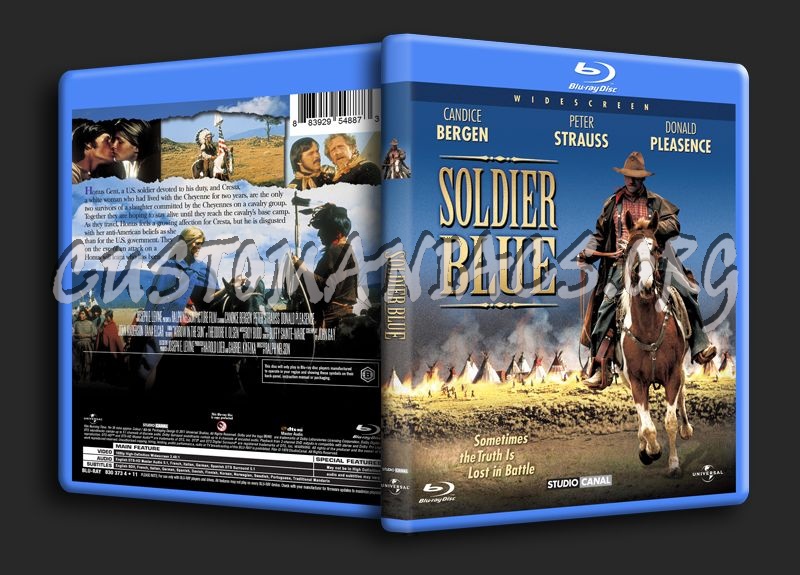 Soldier Blue blu-ray cover