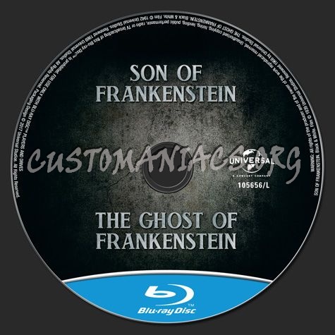 Son of Frankenstein & The Ghost of Frankenstein blu-ray label