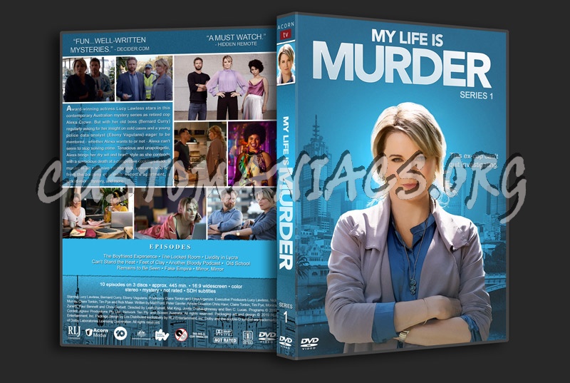 My Life is Murder - Series 1 dvd cover