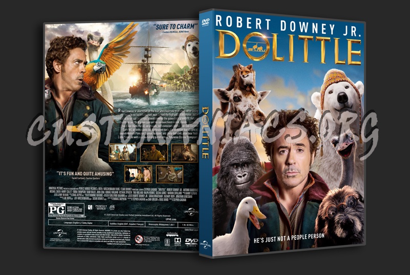 Dolittle dvd cover