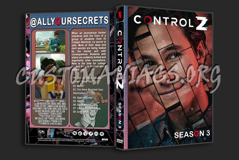 Control Z season 3 dvd cover