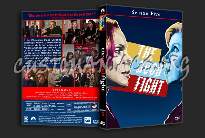 The Good Fight - Season 5 dvd cover