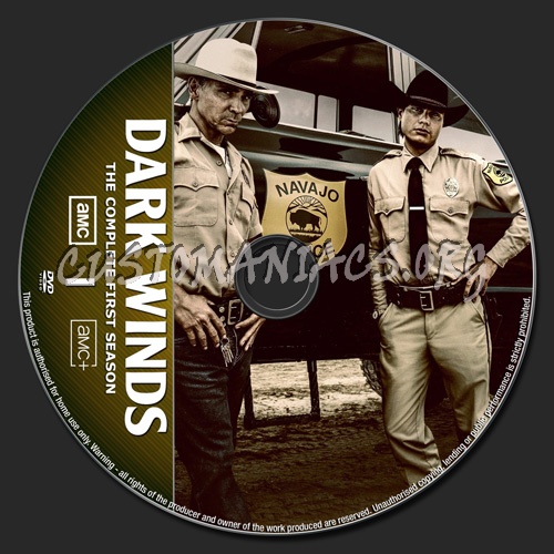 Dark Winds Season 1 dvd label