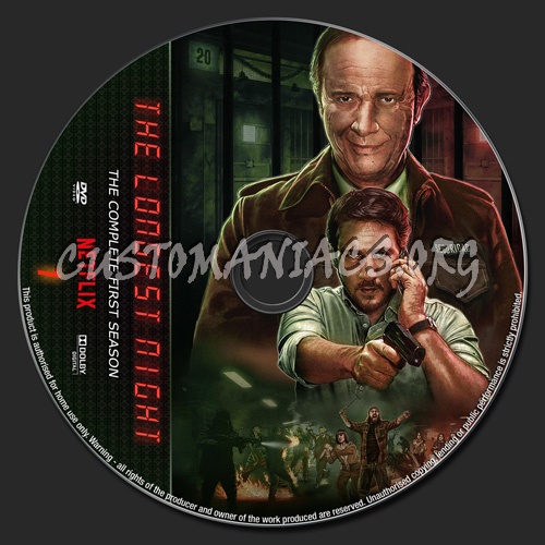 The Longest Night Season 1 dvd label