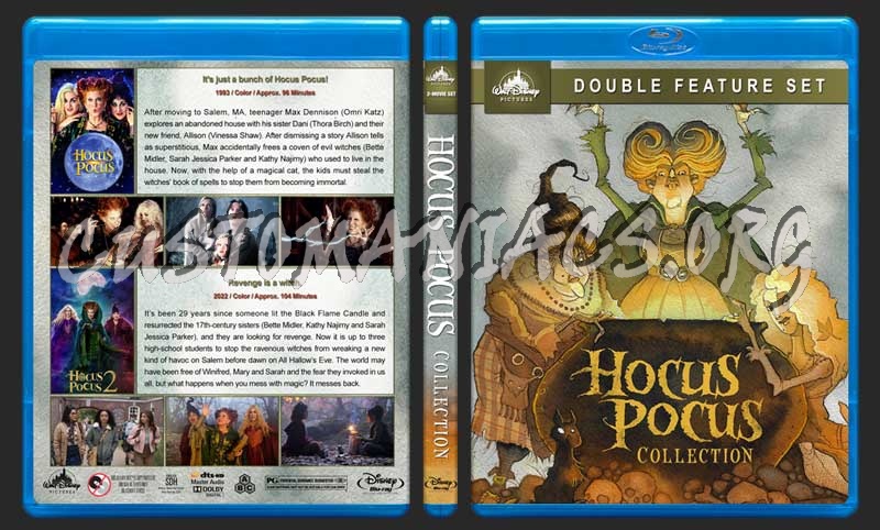 Hocus Pocus Collection blu-ray cover