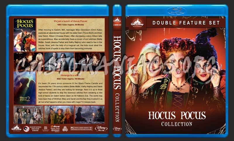 Hocus Pocus Collection blu-ray cover