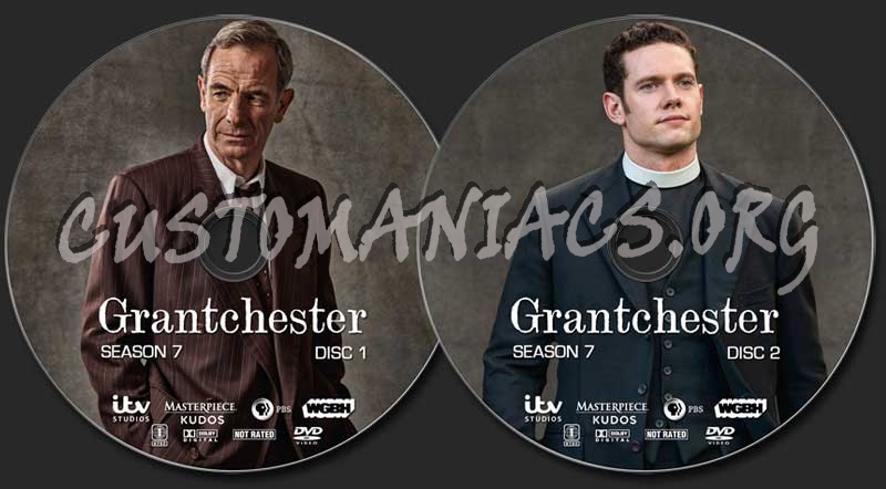 Grantchester - Season 7 dvd label