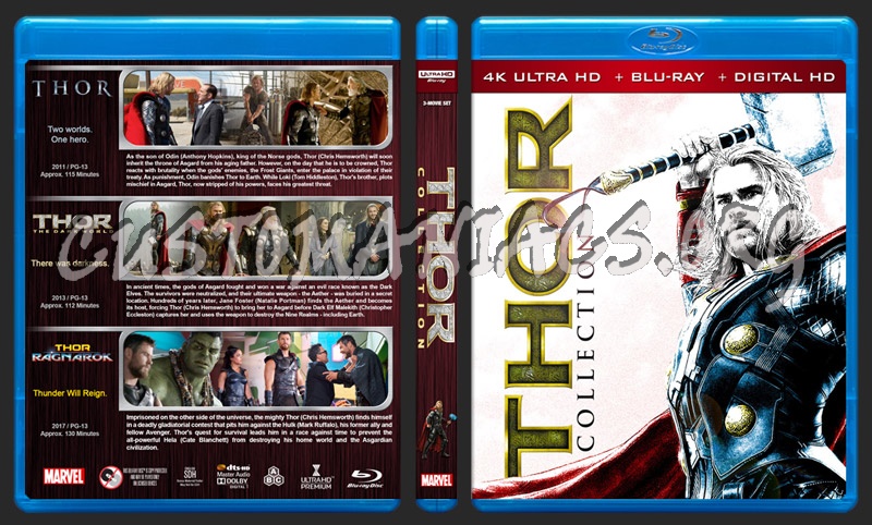 Thor Collection (4K) blu-ray cover - DVD Covers & Labels by ...