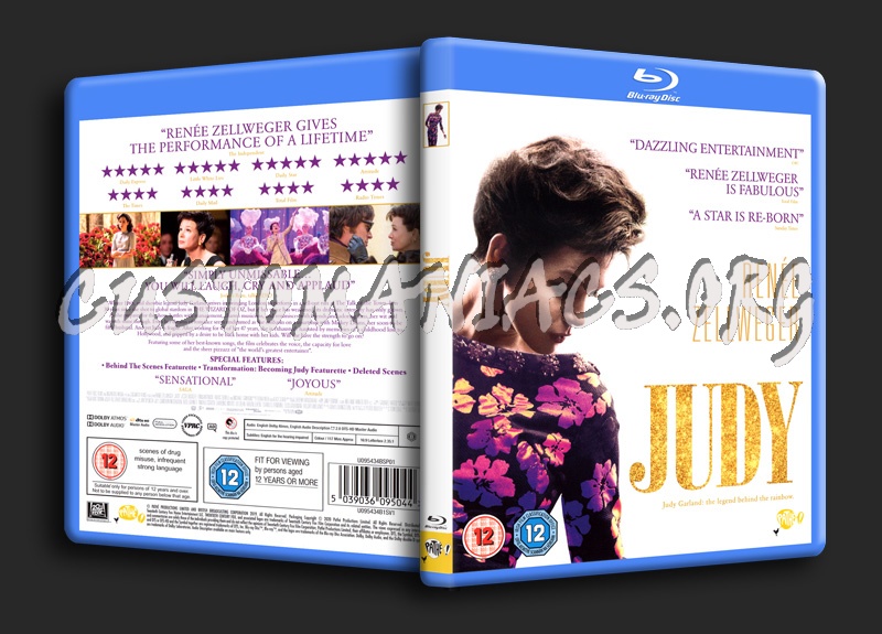 Judy blu-ray cover