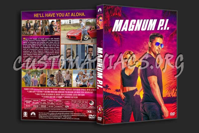 Magnum P.I. - Season 4 dvd cover