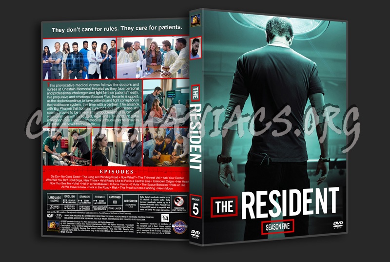 The Resident - Season 5 dvd cover