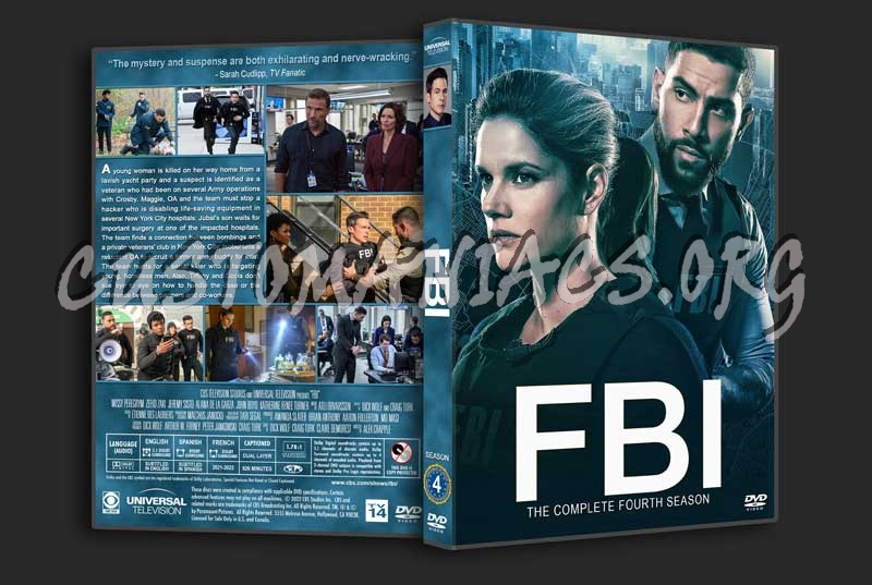 FBI - Season 4 dvd cover