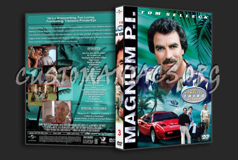 Magnum P.I.  - The Complete Series (spanning spine) dvd cover