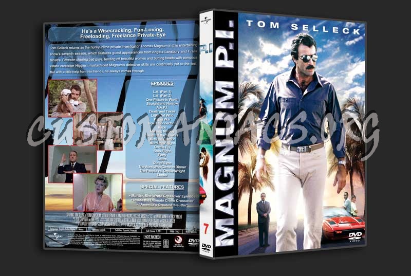 Magnum P.I.  - The Complete Series (spanning spine) dvd cover