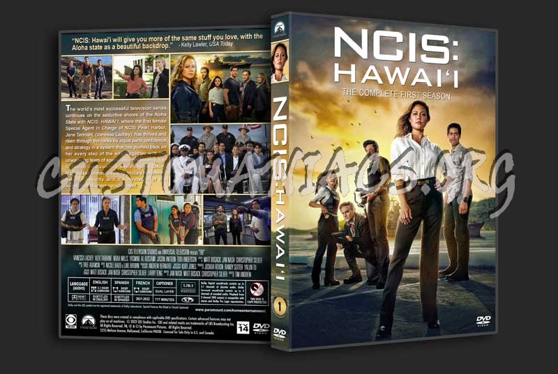 NCIS: Hawaii - Season 1 dvd cover