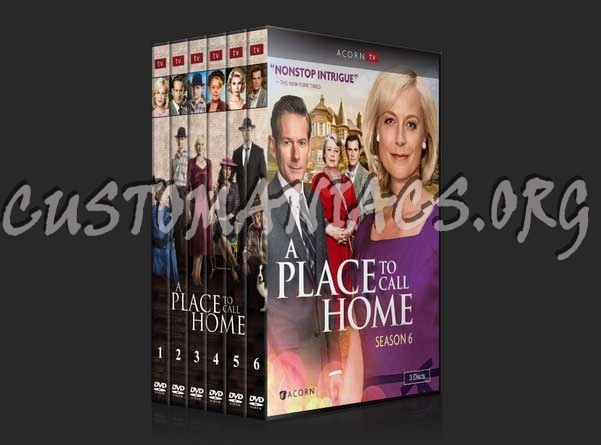 A Place to Call Home - The Complete Series (spanning spine) dvd cover