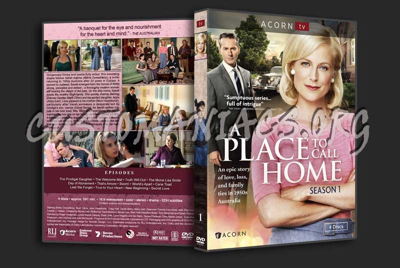 A Place to Call Home - The Complete Series (spanning spine) dvd cover