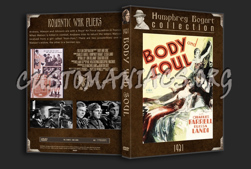 Bogart Collection 03 - Body and Soul dvd cover