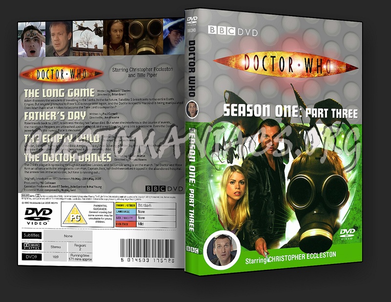 Doctor Who : Season One (classic R2 style) dvd cover