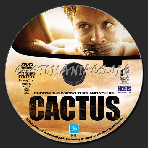 Cactus dvd label