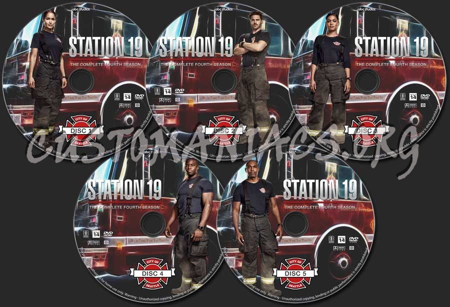 Station 19 - Season 4 dvd label