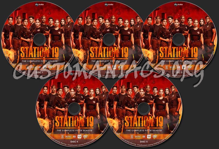 Station 19 - Season 5 dvd label