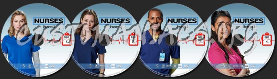 Nurses - Season 2 dvd label