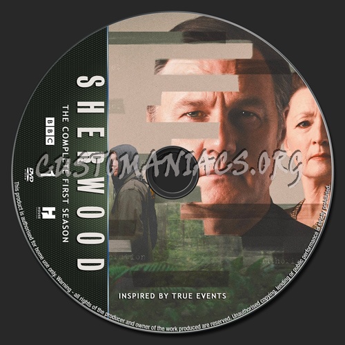 Sherwood Season 1 dvd label