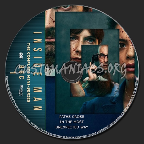 Inside Man Season 1 dvd label