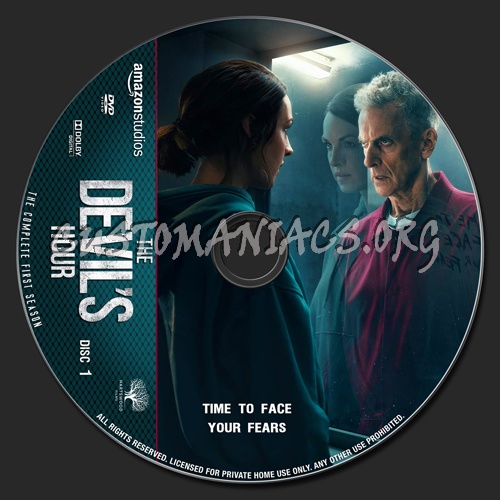 The Devil's Hour Season 1 dvd label