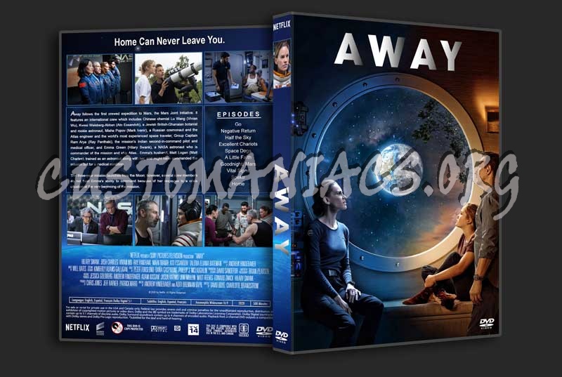 Away (2020 TV series) dvd cover