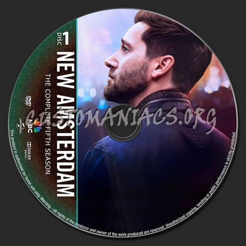 New Amsterdam Season 5 dvd label