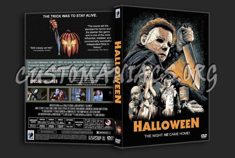 Halloween (1978) dvd cover