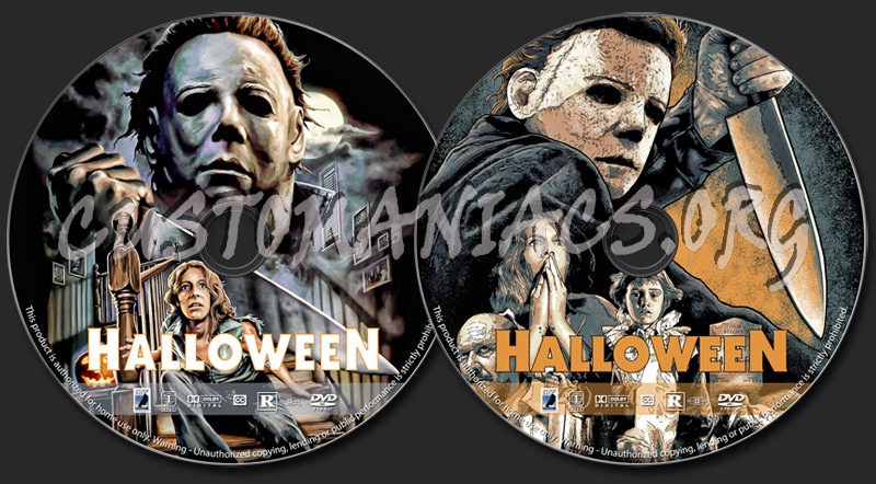 Halloween (1978) dvd label