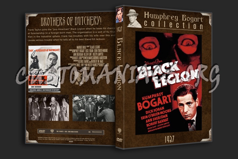 Bogart Collection 15 Black Legion dvd cover