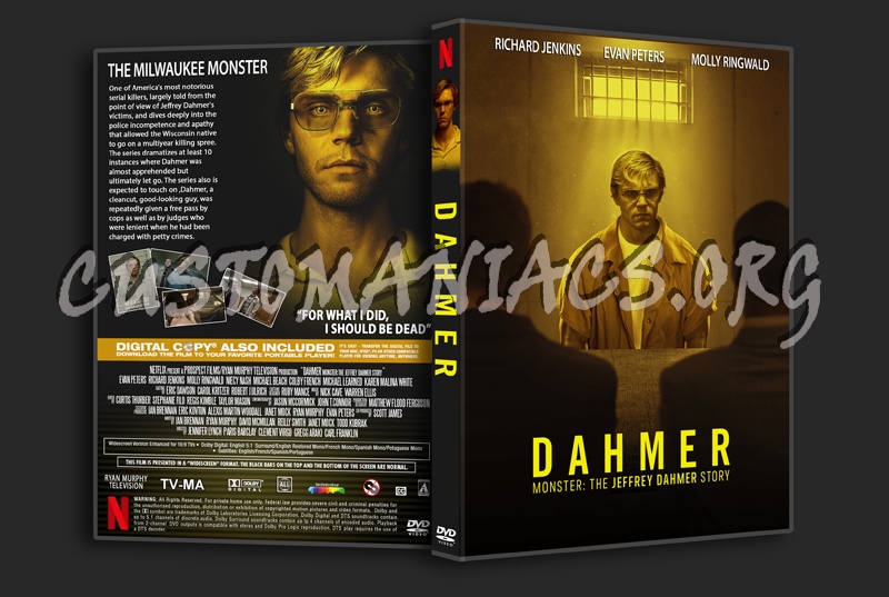 Dahmer Mini-Series dvd cover
