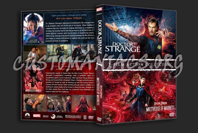 Doctor Strange Double Feature dvd cover