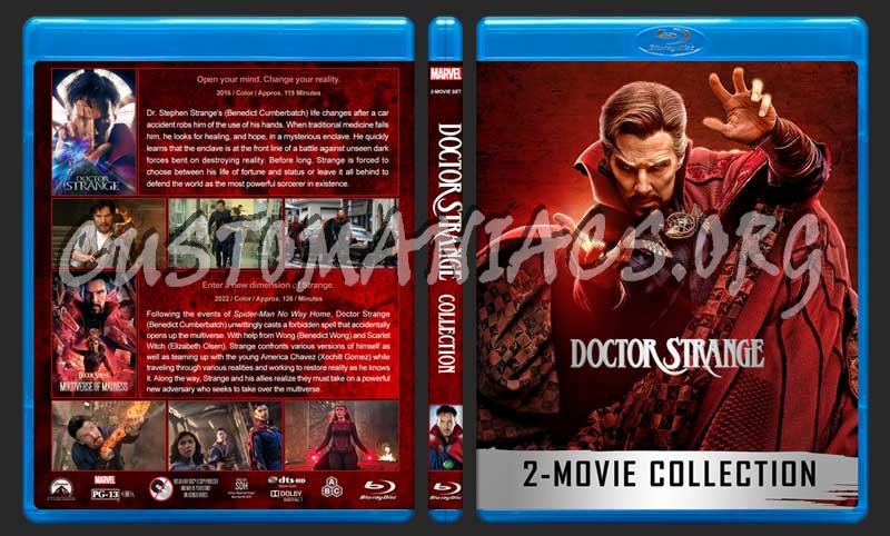 Doctor Strange Collection blu-ray cover