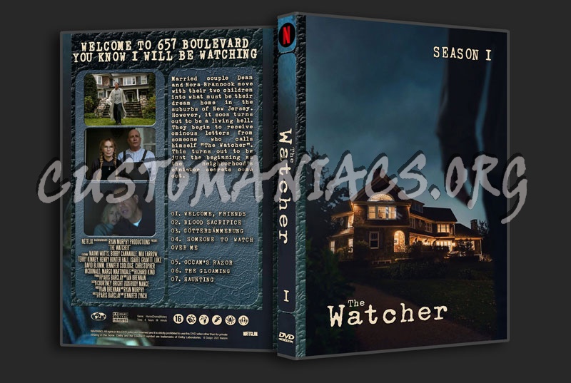 The Watcher Season 1 dvd cover