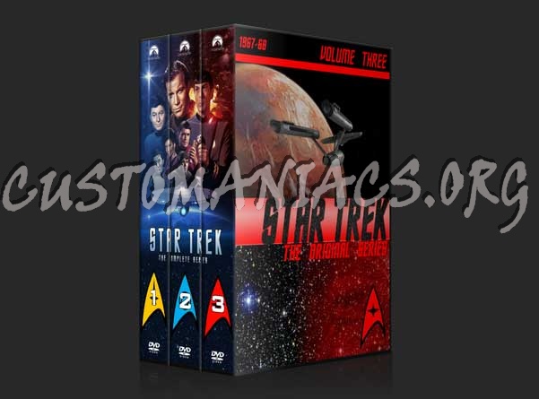 Star Trek: The Original Series  - The Complete Series (spanning spine) dvd cover