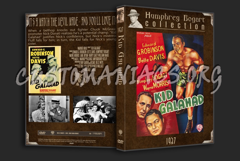 Bogart Collection 18 - Kid Galahad dvd cover