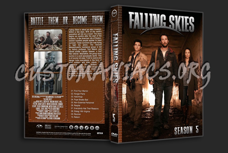 Falling Skies - Season 5 dvd cover