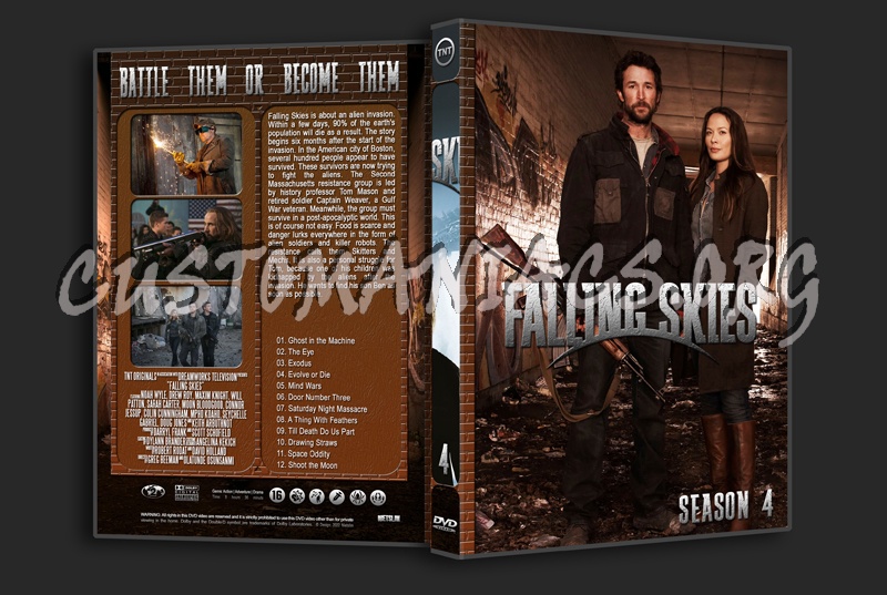 Falling Skies - Complete with Spine dvd cover