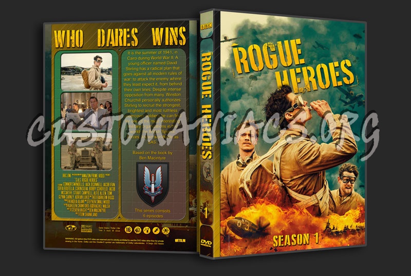 SAS Rogue Heroes Season 1 dvd cover