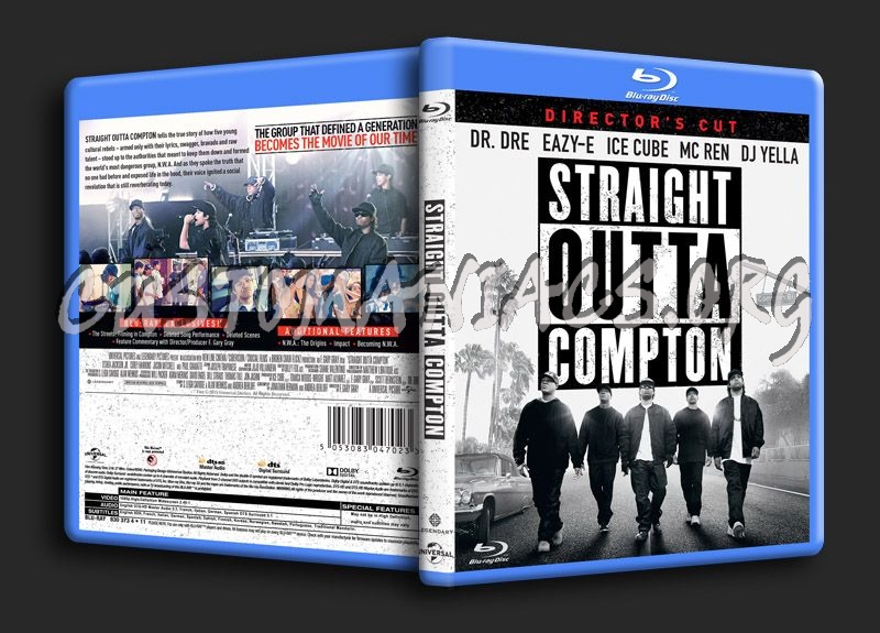 Straight Outta Compton blu-ray cover