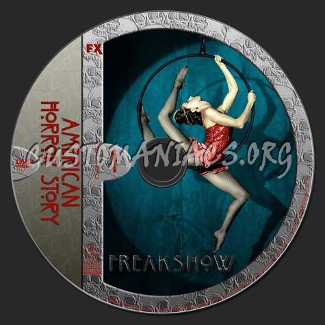 American Horror Story - season 4 dvd label