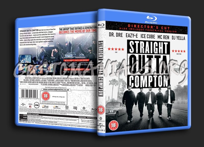 Straight Outta Compton blu-ray cover